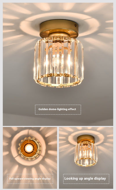 Lámpara de Techo Nórdica de Cristal con Diseño Creativo para Pasillos - Image 12