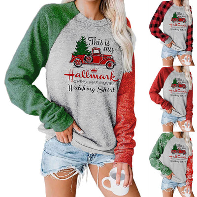 Sudadera Navideña Estampada de Manga Larga - Películas Hallmark - Image 8