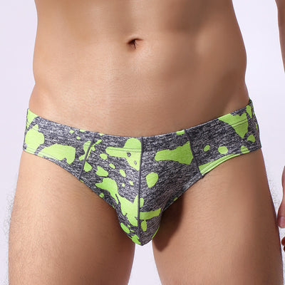 Calzoncillos Triangulares Estampado Camuflaje en Nylon para Hombre - Image 7