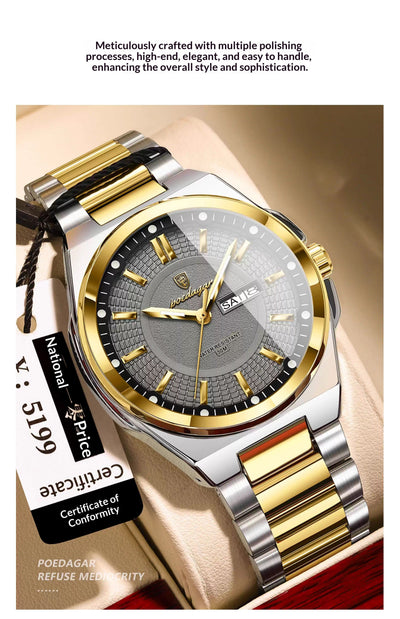 Reloj Minimalista de Aleación para Hombre con Personalización - Image 25