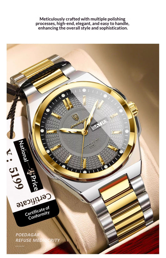 Reloj Minimalista de Aleación para Hombre con Personalización - Image 25