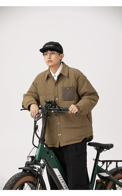 Chaqueta Acolchada Impermeable Ligera para Hombre - Image 17
