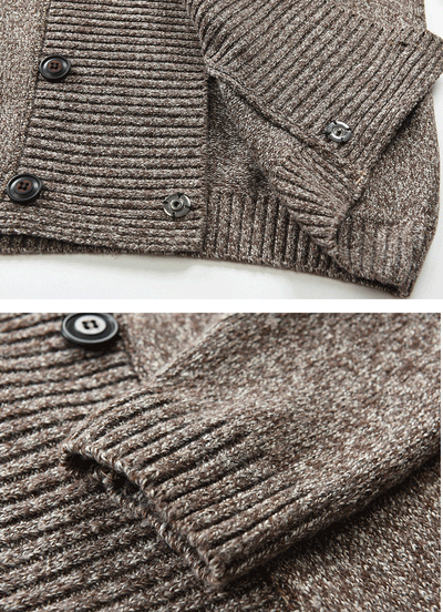 Cardigan Doble Abotonado Casual para Jóvenes - Image 15