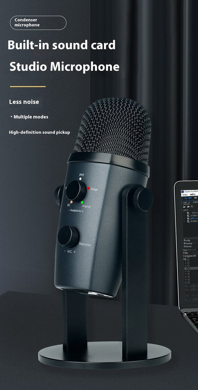 Micrófono Bluetooth Inalámbrico para Karaoke y Grabación - Image 13
