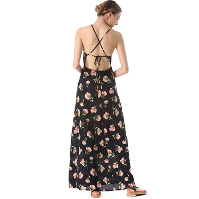 Vestido Playero Elegante con Espalda Abierta y Encaje Calado - Image 7
