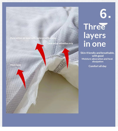 Ropa Interior Absorbente para Hombre con Protección Contra Fugas - Image 10