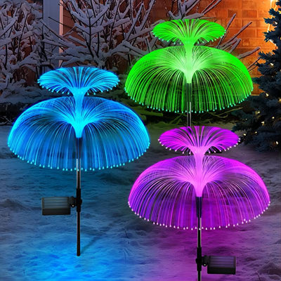 Luz Solar LED Medusa Multicolor para Exterior