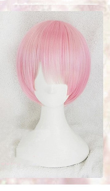 Peluca Rem - Cosplay de Anime Premium - Image 9