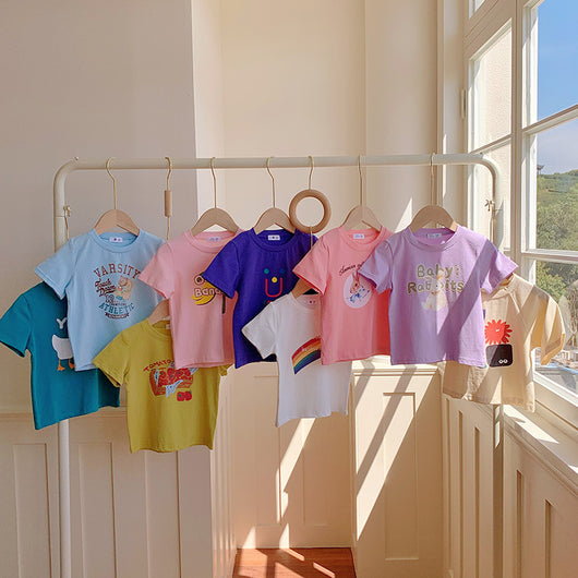 Playera Infantil Estampada con Diseños de Dibujos Animados - Image 4