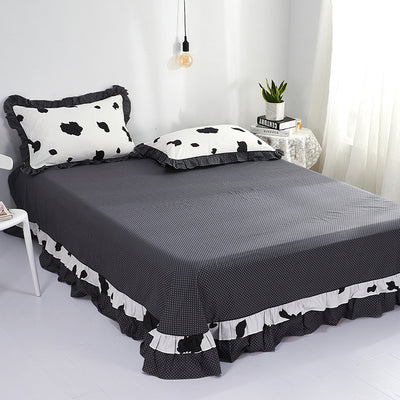 Juego de Sábanas y Funda de Almohada 100% Algodón Puro con Bordes Redondeados - Image 9