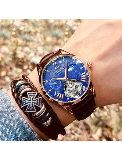 Reloj Automático Mecánico para Hombre con Esqueleto Visible y Resistencia al Agua - Image 20
