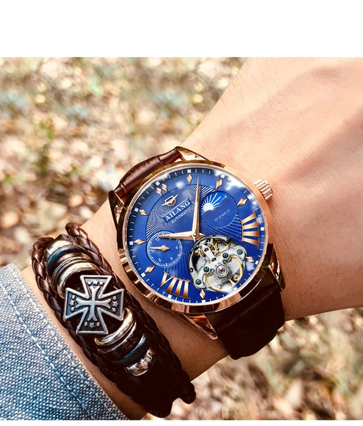 Reloj Automático Mecánico para Hombre con Esqueleto Visible y Resistencia al Agua - Image 20