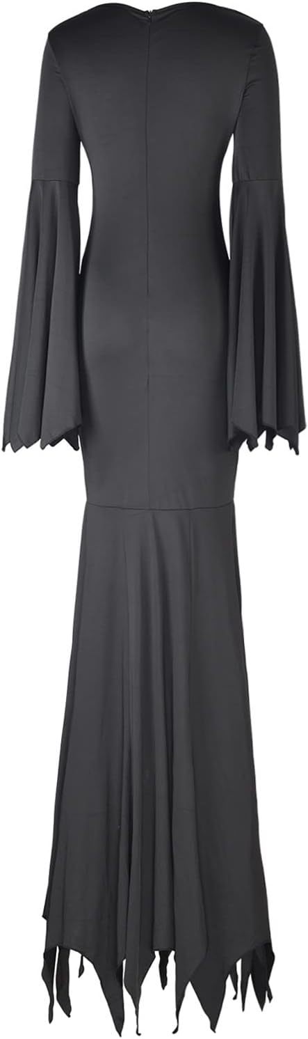Vestido Gótico Retro con Mangas Murciélago para Mujer - Image 5