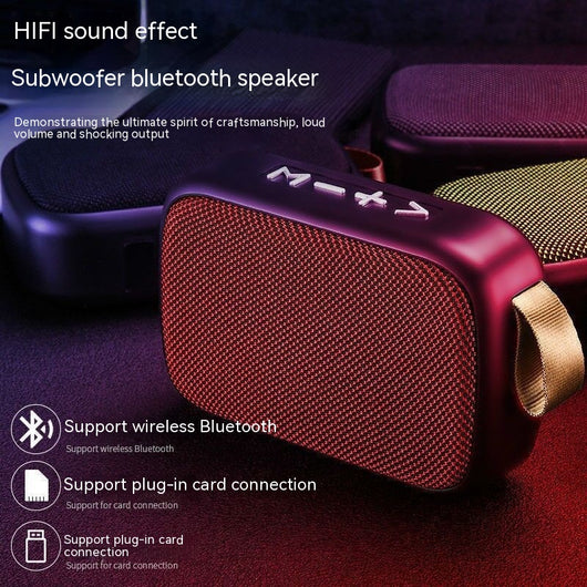 Parlante Portátil Bluetooth G2 con Sonido Outdoor de Alta Potencia
