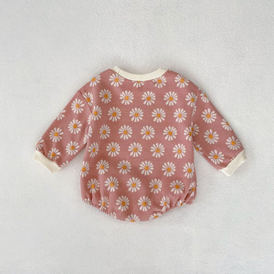 Mono Largo Estampado Floral con Mangas Largas - Image 12