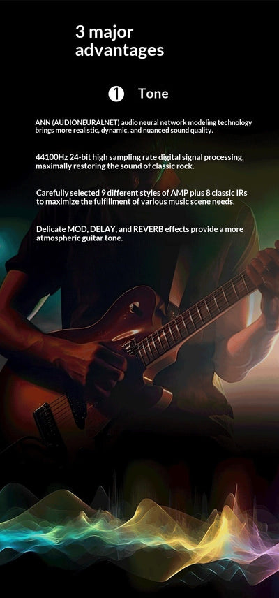 Procesador de Efectos Multiefectos para Guitarra Eléctrica - Image 18