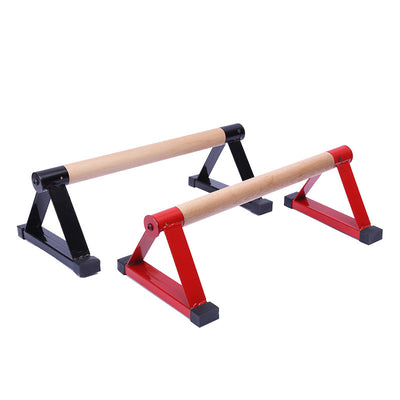 Barras Paralelas Invertidas de Madera de Haya - Soporte para Flexiones Compacto - Image 4