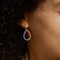 Aretes de Circonita Multicolor para Mujer