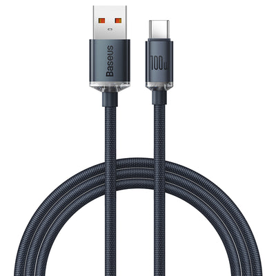 Cable USB-C de Carga Rápida 100W Crystal Shine - Transferencia de Datos - Image 12