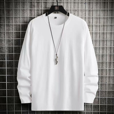Camiseta Básica Cuello Redondo Talla Grande Hombre Primavera - Image 9