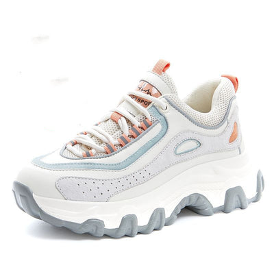 Zapatillas Deportivas Plataforma con Red y Cordones - Estilo Casual Trendy - Image 6