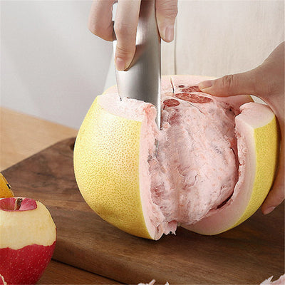 Pelador Multiusos de Acero Inoxidable 304 - Rallador y Cuchillo Descascador para Frutas y Verduras - Image 3