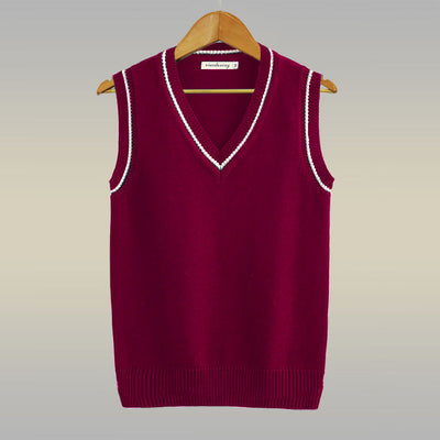 Chaleco de Lana Gruesa con Cuello en V para Hombre - Image 12