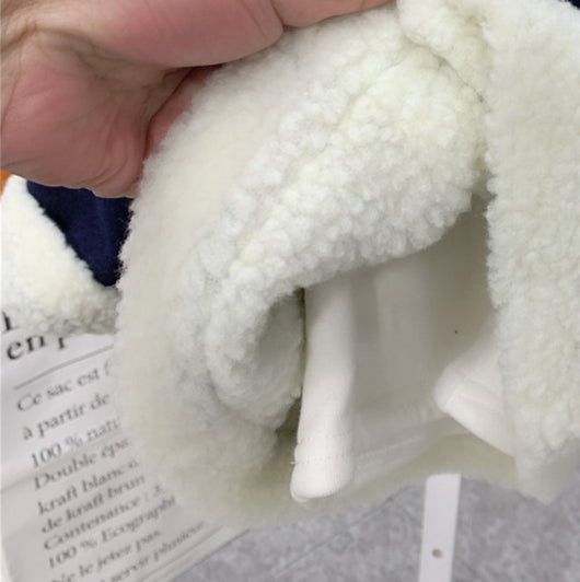 Abrigo de Lana de Cordero Gruesa para Niños - Polar Térmico - Image 13