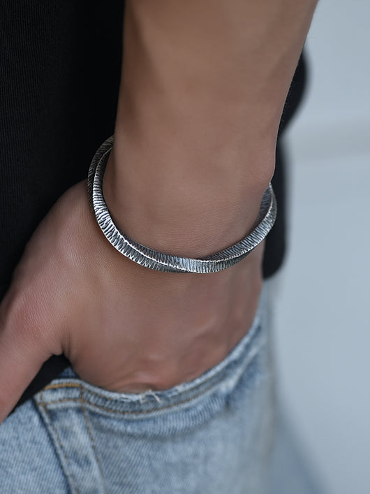 Pulsera Anillo Mobius de Plata 999 para Hombre y Mujer - Image 11