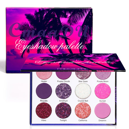 Paleta de Sombras Glitter 12 Colores Creativos para Ojos - Image 6
