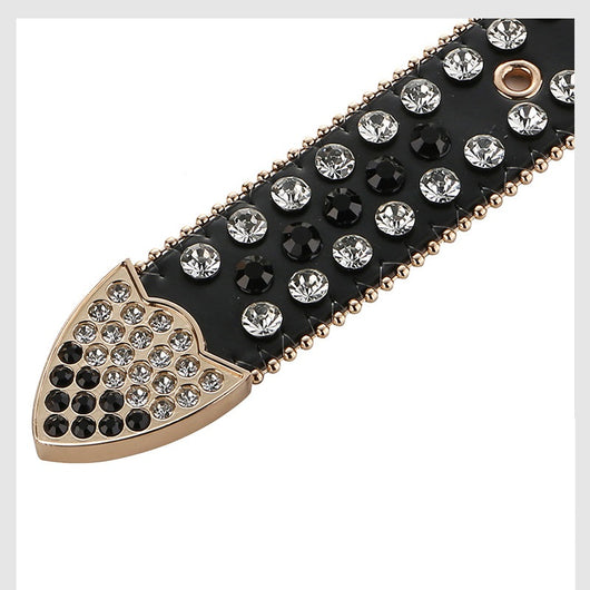 Cinturón de Moda con Cristales para Mujer Ejecutiva - Image 10