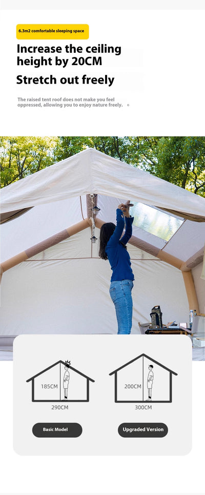 Carpa Inflable Automática 6 Personas - Impermeable, Aislante Térmico para Camping - Image 16