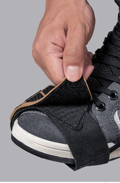 Zapato de Motociclista Antideslizante con Refuerzo de Goma Resistente - Image 3