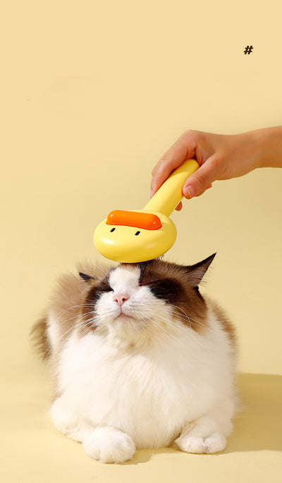 Peine Deslanador de Pato Amarillo para Gatos y Perros - Image 12