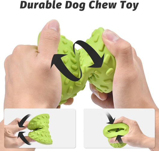 Juguete Dispensador de Premios para Perros Agresivos - Hueso Resistente de Goma Natural - Image 11