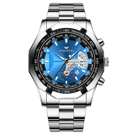 Reloj Empresarial Luminoso con Calendario - Estilo Net Red para Hombre - Image 3