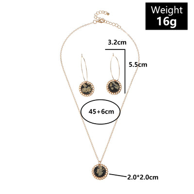 Conjunto de Joyas Minimalista Versátil - Estilo Frío y Moderno - Image 3