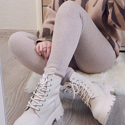Leggings de Invierno Gruesos Cintura Alta Terciopelo para Mujer - Image 7