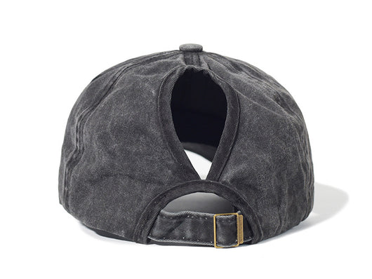 Gorra de Béisbol Ajustable con Agujero para Coleta - Image 3