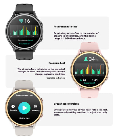 Reloj Inteligente con Llamadas por Bluetooth, Monitor de Frecuencia Cardíaca y Sueño - Image 26