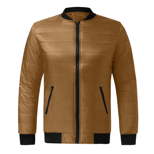 Chaqueta Acolchada de Cuello Alto en Algodón - Estilo Universitario - Image 8