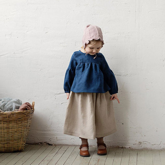 Playera Infantil Estilo Muñeca - Diseño Adorable y Moderno