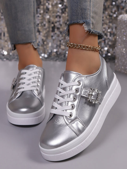 Zapatillas Deportivas de Cuero con Suela Flexible para Mujer - Image 14
