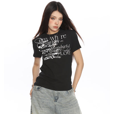 Camisa Retro Americana Casual para Mujer de Manga Corta - Image 12