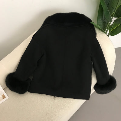 Abrigo de Lana Reversible Grueso para Otoño e Invierno - Image 17