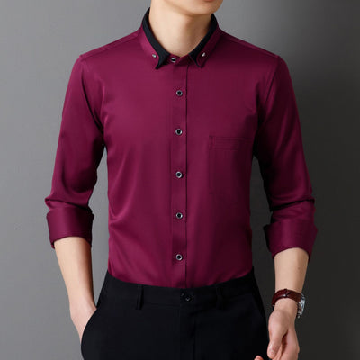 Camisa Ejecutiva Manga Larga sin Planchado - Image 12