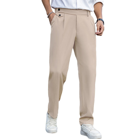 Pantalones Casuales Rectos para Hombre - Estilo Versátil - Image 3