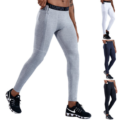 Pantalones Ajustados de Secado Rápido y Alta Elasticidad