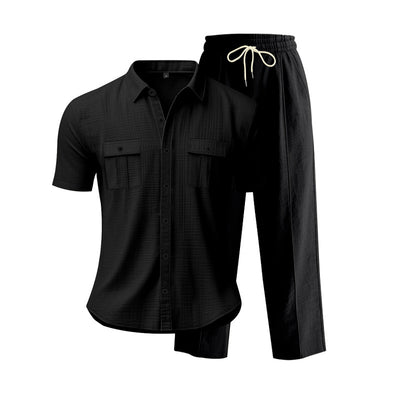 Traje de Trabajo Ejecutivo Manga Corta para Hombre - Image 33