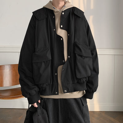 Chaqueta Piloto de Trabajo para Hombre - Estilo Profesional - Image 3